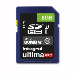 8 GB SD Ultima Pro UHS-1 Memory card