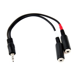 Stereo Audio Input Splitter Cable